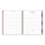 AT-A-GLANCE® Harmony Weekly/Monthly Poly Planner, 8.81 x 7.88, Pink Cover, 13-Month: Jan 2026 to Jan 2027 (AAG109980527) Each