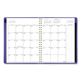 AT-A-GLANCE® Contemporary Weekly/Monthly Planner, 11.38 x 9, Purple Cover, 12-Month (Jan to Dec): 2026 (AAG70940X14) Each