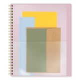 AT-A-GLANCE® Harmony Weekly/Monthly Poly Planner, 8.81 x 7.88, Pink Cover, 13-Month: Jan 2026 to Jan 2027 (AAG109980527) Each