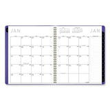 AT-A-GLANCE® Contemporary Monthly Planner, 11.38 x 9.63, Purple Cover, 12-Month (Jan to Dec): 2026 (AAG70250X14) Each