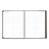 AT-A-GLANCE® Signature Collection Black/Gray Felt Weekly/Monthly Planner, 11.25 x 9.5, Black/Gray Cover, 13-Month: Jan 2025 to Jan 2026 (AAGYP90505) Each