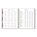 AT-A-GLANCE® Harmony Weekly/Monthly Poly Planner, 8.81 x 7.88, Pink Cover, 13-Month: Jan 2026 to Jan 2027 (AAG109980527) Each