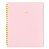 AT-A-GLANCE® Harmony Weekly/Monthly Poly Planner, 11 x 9.38, Pink Cover, 13-Month: Jan 2026 to Jan 2027 (AAG109990527) Each