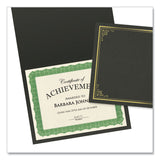 Geographics® Award Certificates, 8.5 x 11, Natural with Green Braided Border, 15/Pack (GEO49016) Each