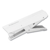 Fellowes® LX890™ Handheld Plier Stapler, 40-Sheet Capacity, 0.25"; 0.31" Staples, White (FEL5014701) Each
