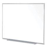 Ghent Magnetic Porcelain Whiteboard with Aluminum Frame, 72.5 x 60.47, White Surface, Satin Aluminum Frame, Ships in 7-10 Bus Days (GHEM1P564) Each