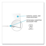 Ghent Magnetic Porcelain Whiteboard with Aluminum Frame, 144.59 x 60.47, White Surface, Satin Aluminum Frame,Ships in 7-10 Bus Days (GHEM1P5124) Each