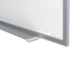 Ghent Magnetic Porcelain Whiteboard with Aluminum Frame, 144.59 x 60.47, White Surface, Satin Aluminum Frame,Ships in 7-10 Bus Days (GHEM1P5124) Each