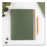 Five Star® Recycled Plastic Two-Pocket Folder, 11" x 8.5", Randomly Assorted (MEA330027) Each