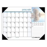 House of Doolittle™ Earthscapes Scenic Desk Pad Calendar, Scenic Photos, 22 x 17, White Sheets, Black Binding/Corners,12-Month (Jan-Dec): 2026 (HOD147)