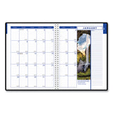 House of Doolittle™ Earthscapes Recycled Weekly/Monthly Appointment Book, Landscape Photos, 11 x 8.5, Black Soft Cover, 12-Month (Jan-Dec): 2026 (HOD273) Each