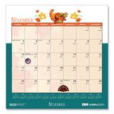 House of Doolittle™ Recycled Seasonal Wall Calendar, Illustrated Seasons Artwork, 12 x 12, 12-Month (Jan to Dec): 2026 (HOD338) Each
