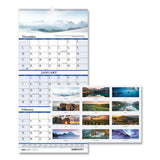 House of Doolittle™ Earthscapes Recycled 3-Month Vertical Wall Calendar, Scenic Landscape Photography, 12.25 x 26, 14-Month: Dec 2025 to Jan 2027 (HOD3638) Each
