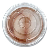 Boardwalk® Crystal-Clear Cold Cup Straw-Slot Lids, Fits 9 oz to 10 oz Cups, Clear, 100/Pack (BWKPET910STRAPK) Pack of 100