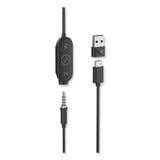 Logitech® Zone Wired Earbuds UC, Graphite (LOG981001012) Each