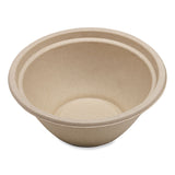 World Centric® Fiber Bowls, 32 oz, 7.4 x 7.4 x 3.2, Natural, Paper, 500/Carton (WORBOSCU32LFP) Case of 500