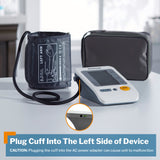 McKesson Brand Home Automatic Digital Blood Pressure Monitor Adult Cuff Nylon Cuff 22 - 36 cm Desk Model (854388_CS) 24/CS