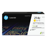HP HP 214Z (W2142Z) Ultra High-Yield Yellow Original LaserJet Toner Cartridge (HEWW2142Z) Each