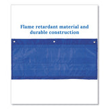 Carson-Dellosa Education Weekly Calendar with Weather, 21 Pockets, 25 x 12.75, Blue (CDP5636) Each