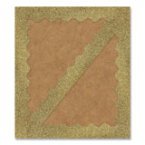 Carson-Dellosa Education Scalloped Borders, 2.25" x 3 ft, Gold Glitter, 13/Pack (CDP108319) Pack of 13