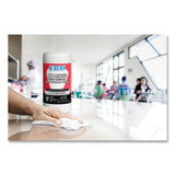 SCRUBS® Medaphene Disinfectant Wet Wipes, 1-Ply, 7 x 8, Unscented, White, 80/Canister, 6/Carton (ITW97080) Case of 6