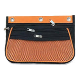 Charles Leonard® Three-Pocket Expandable Binder Pouch, 10.25 x 7.5, Assorted Colors, 3/Pack (LEO763653) Pack of 3