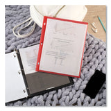 Five Star® Two-Pocket Portfolio Clear View, 11" x 8.5", Randomly Assorted (MEA33452) Each