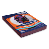 Pacon® Tru-Ray Construction Paper, 70 lb Text Weight, 9 x 12, Assorted Halloween Colors, 150/Pack (PACP6688) Pack of 150