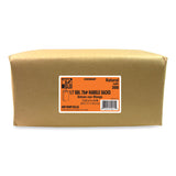 AJM Packaging Corporation Handle Bag, 12" x 7" x 14", Brown, 300/Bundle (BAGHB70NP3CLG) 1 Bundle