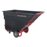 Rubbermaid BRUTE Rotomolded Tilt Truck, 303 gal, 1,200 lb Capacity, Plastic, Black (RCP1025BLA) Each