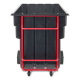 Rubbermaid BRUTE Rotomolded Tilt Truck, 303 gal, 1,200 lb Capacity, Plastic, Black (RCP1025BLA) Each