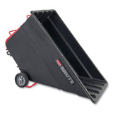 Rubbermaid BRUTE Rotomolded Tilt Truck, 303 gal, 1,200 lb Capacity, Plastic, Black (RCP1025BLA) Each