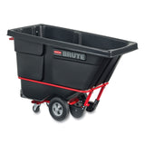 Rubbermaid® Commercial 2 cu yd BRUTE Rotomolded Tilt Truck, 2,300 lb Capacity, Black (RCP1036BLA) Each