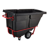 Rubbermaid® Commercial 2 cu yd BRUTE Rotomolded Tilt Truck, 2,300 lb Capacity, Black (RCP1036BLA) Each