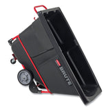 Rubbermaid® Commercial 2 cu yd BRUTE Rotomolded Tilt Truck, 2,300 lb Capacity, Black (RCP1036BLA) Each