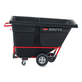 Rubbermaid® Commercial 2 cu yd BRUTE Rotomolded Tilt Truck, 2,300 lb Capacity, Black (RCP1036BLA) Each