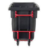 Rubbermaid® Commercial Rotomolded Tilt Truck, 202 gal, 1,250 lb Capacity, Plastic, Black (RCP1315BLA) Each