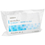 McKesson Hot Water Soluble Laundry Hamper Bag 20 to 25 gal. 26 X 33 Inch Disposable (1147893_PK) 25/PK