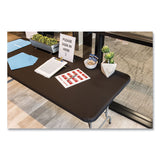 Iceberg iGear Fabric Table Top Cap Cover, Polyester, 30 x 72, Black (ICE16621) Each