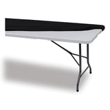 Iceberg iGear Fabric Table Top Cap Cover, Polyester, 30 x 96, Black (ICE16631) Each