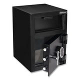 Honeywell Steel Depository Safe with Digital Lock, 14 x 15.2 x 20.2, 1.06 cu ft, Black (HWL5912) Each