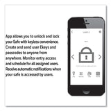 Honeywell Bluetooth Smart Safe with Touch Screen, 15 x 11.8 x 11.8, 0.97 cu ft, Black (HWL5403) Each