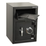 Honeywell Steel Depository Safe with Combo Lock, 14 x 14.2 x 20, 1.06 cu ft, Black (HWL5911) Each