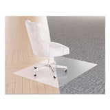 deflecto® SuperGrip Chair Mat, Rectangular, 48 x 26, Clear (DEFCM23140SPR6C) Each