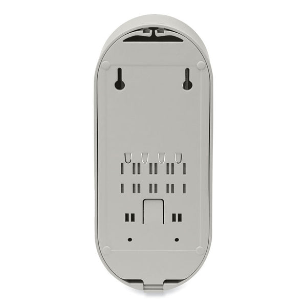 Dial® Professional Versa Dispenser for Pouch Refills, 15 oz, 3.75 x 3.38 x 8.75, Light Gray/White, 6/Carton (DIA34055)