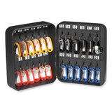 Honeywell 24-Slot Key Box, 6.3 x 2.9 x 7.8, Steel, Black (HWL6105) Each
