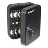 Honeywell 24-Slot Key Box, 6.3 x 2.9 x 7.8, Steel, Black (HWL6105) Each