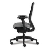 HON® Nucleus Series Recharge Task Chair, 16.63 to 21.13 Seat Height, Frost Seat, Black Back, Black Base (HONNR12SAMC22BT) Each