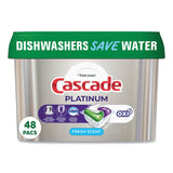 Cascade® ActionPacs, Fresh Scent, 26.7 oz Tub, 48/Tub, 3 Tubs/Carton (PGC27425) Case of 3
