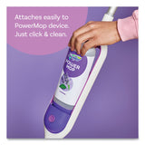Swiffer® PowerMop Cleaning Solution and Pads Refill Pack, Lavender, 25.3 oz Bottle and 5 Pads per Pack, 4 Packs/Carton (PGC09117) Case of 4